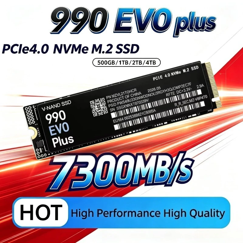 990 EVO Plus 500GB-4TB TLC 3D  - M.2 Nvme 4Tb Pcie 4.0 Ssd ulasan dan harga