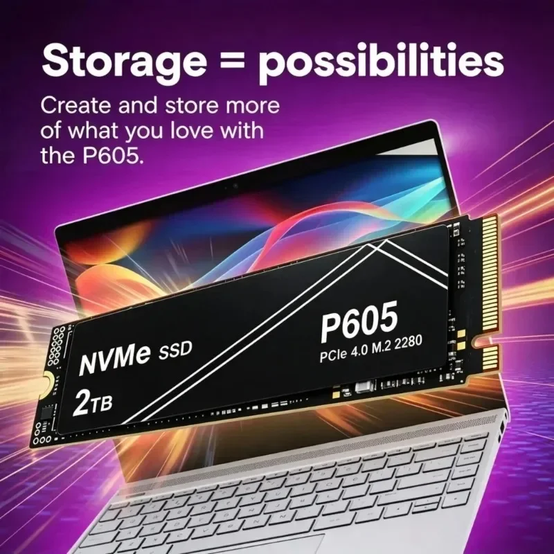 P605 NVMe SSD 7100MB/s PCIe 4. - M.2 Nvme 4Tb Pcie 4.0 Ssd ulasan dan harga