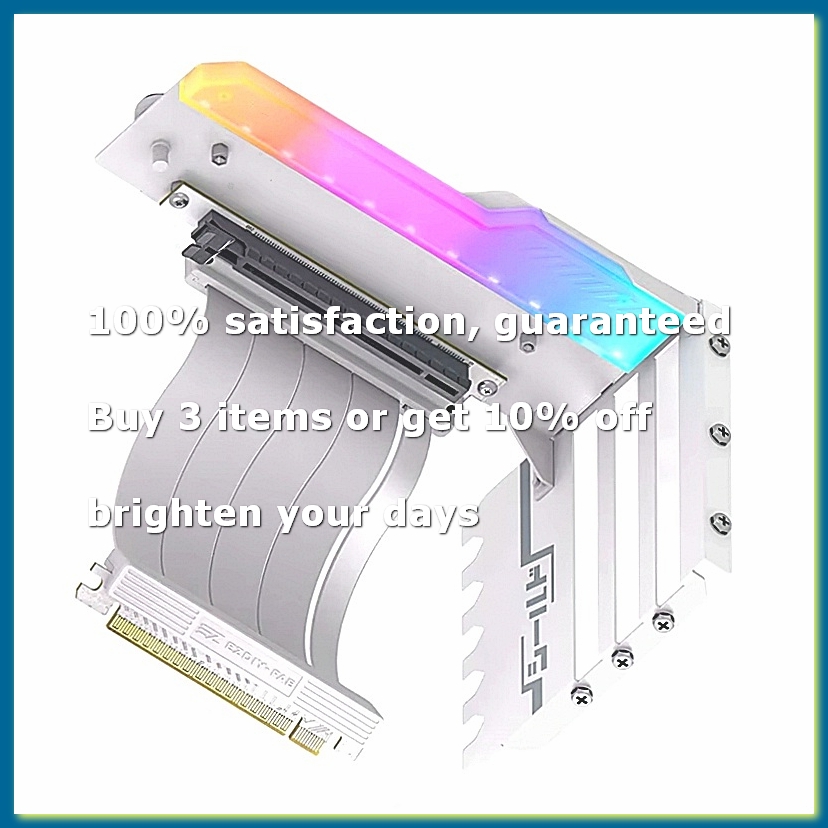●Vertical GPU Mounting Bracket - Pcie 4.0 X16 Riser Cable 90 Degree ulasan dan harga
