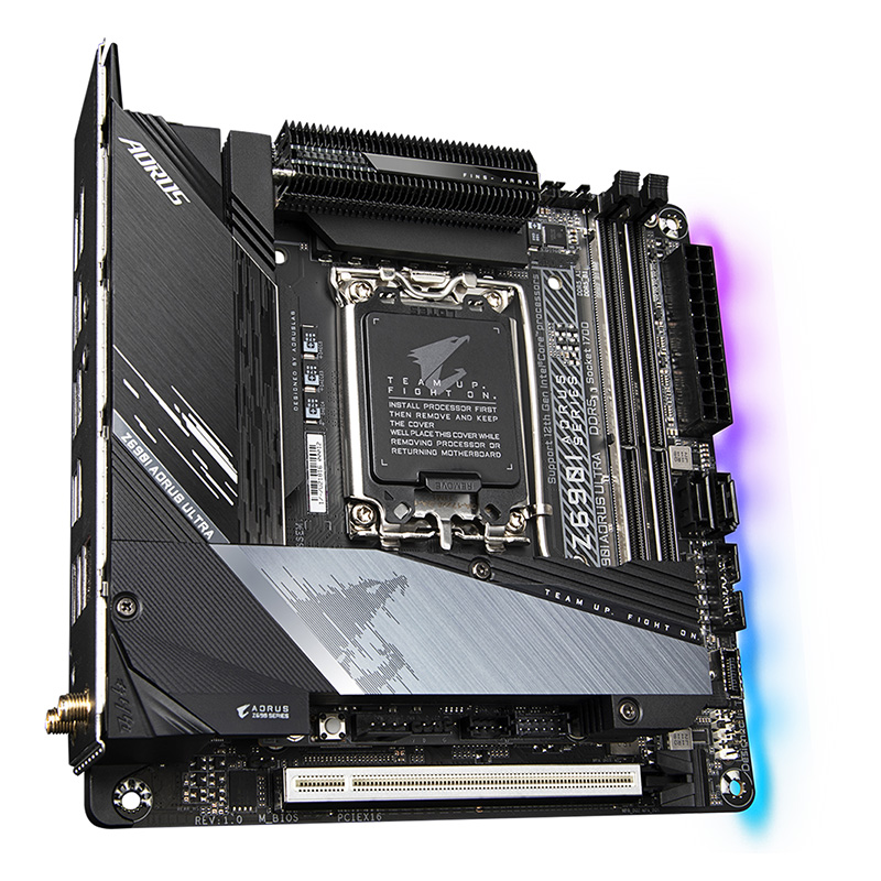 Gigabyte Z690I AORUS ULTRA LGA - Lga 1700 Ddr5 Itx Motherboard ulasan dan harga