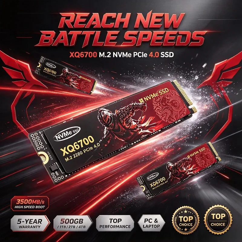 XQ6700 M.2 NVMe SSD 500GB 4TB  - M.2 Nvme 4Tb Pcie 4.0 Ssd ulasan dan harga