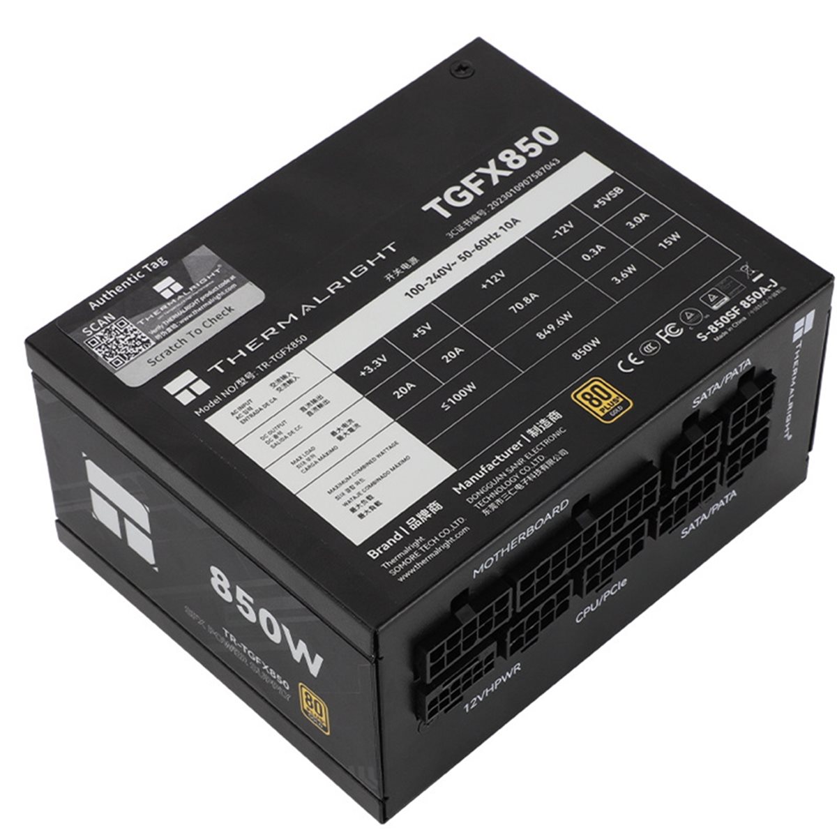 [AC18 Digital]/ TR-TGFX850 Com - Sfx Power Supply 850W Gold ulasan dan harga