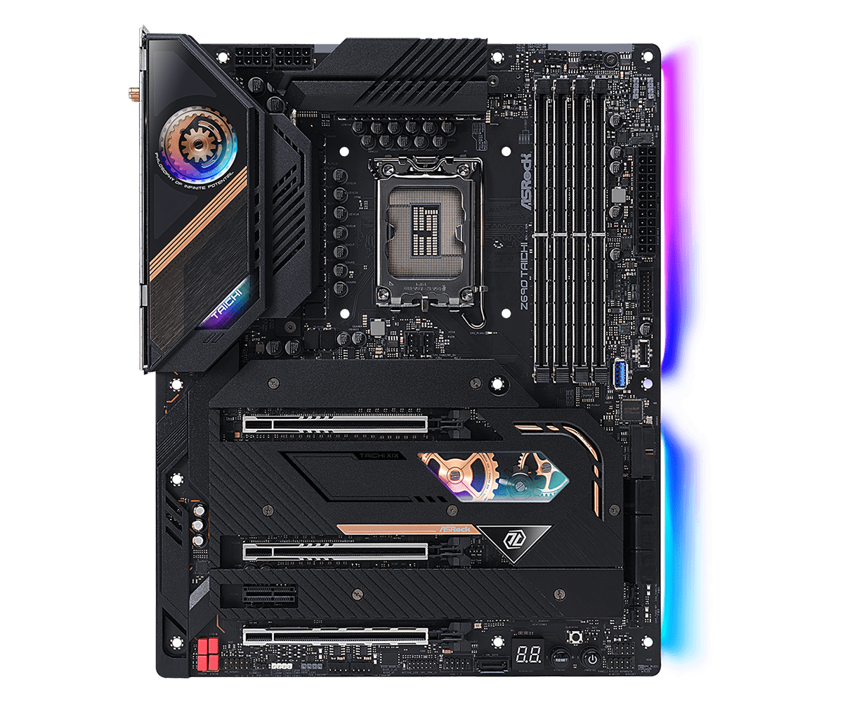 ASROCK Z690 TAICHI Motherboard - Lga 1700 Ddr5 Itx Motherboard ulasan dan harga