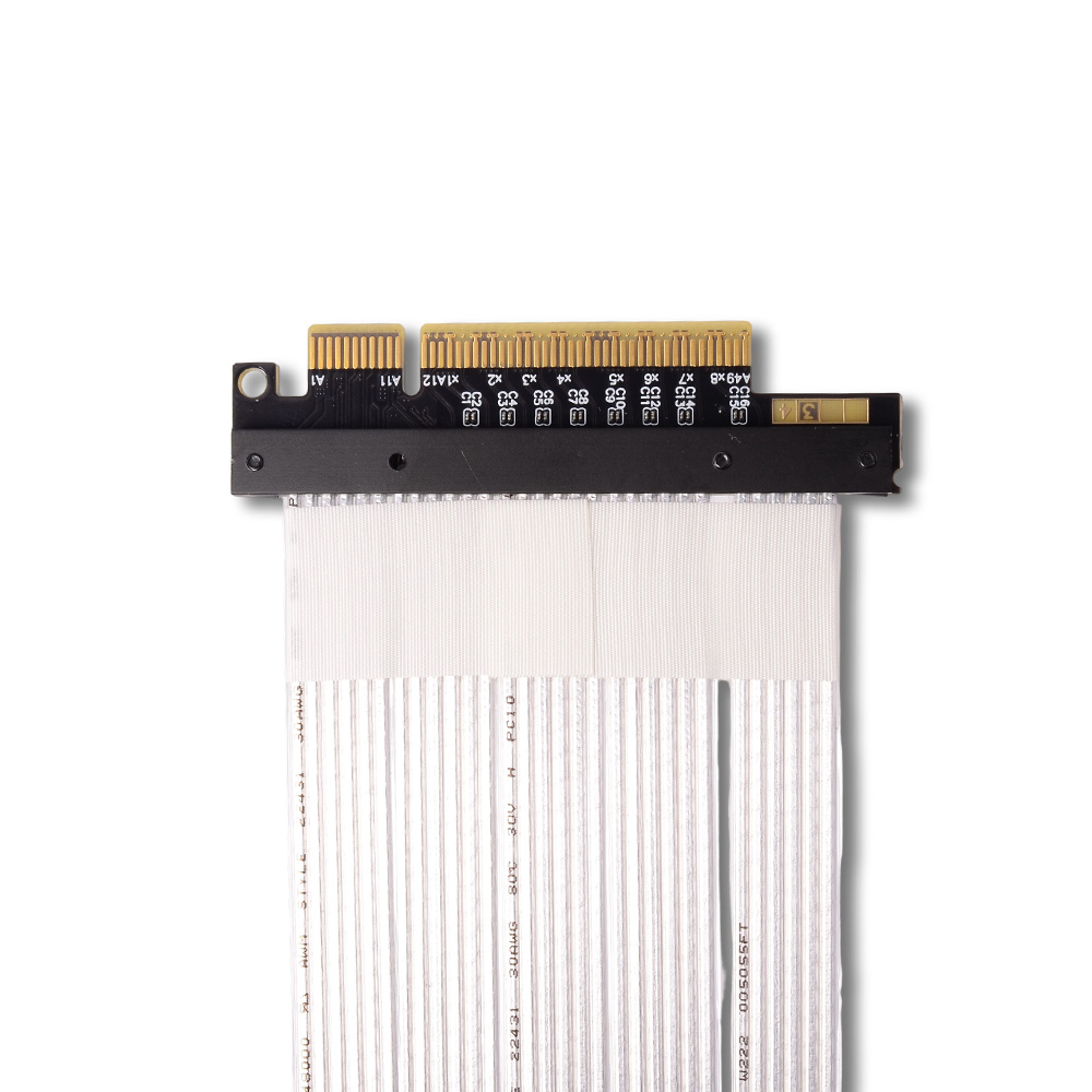 ADT-Link PCIE 4.0 / 3.0 X8 To  - Pcie 4.0 X16 Riser Cable 90 Degree ulasan dan harga