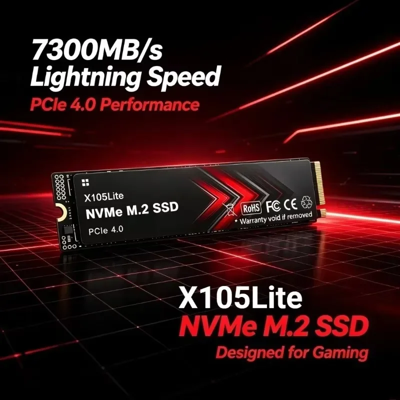 Brand New X105Lite NVMe SSD M. - M.2 Nvme 4Tb Pcie 4.0 Ssd ulasan dan harga